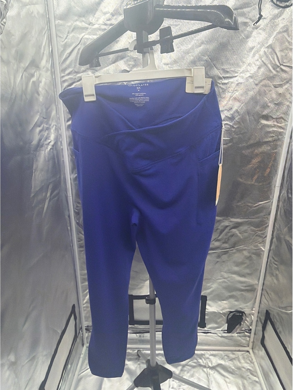 Blogilates Crisscross Leggings in Blue, Size 3X